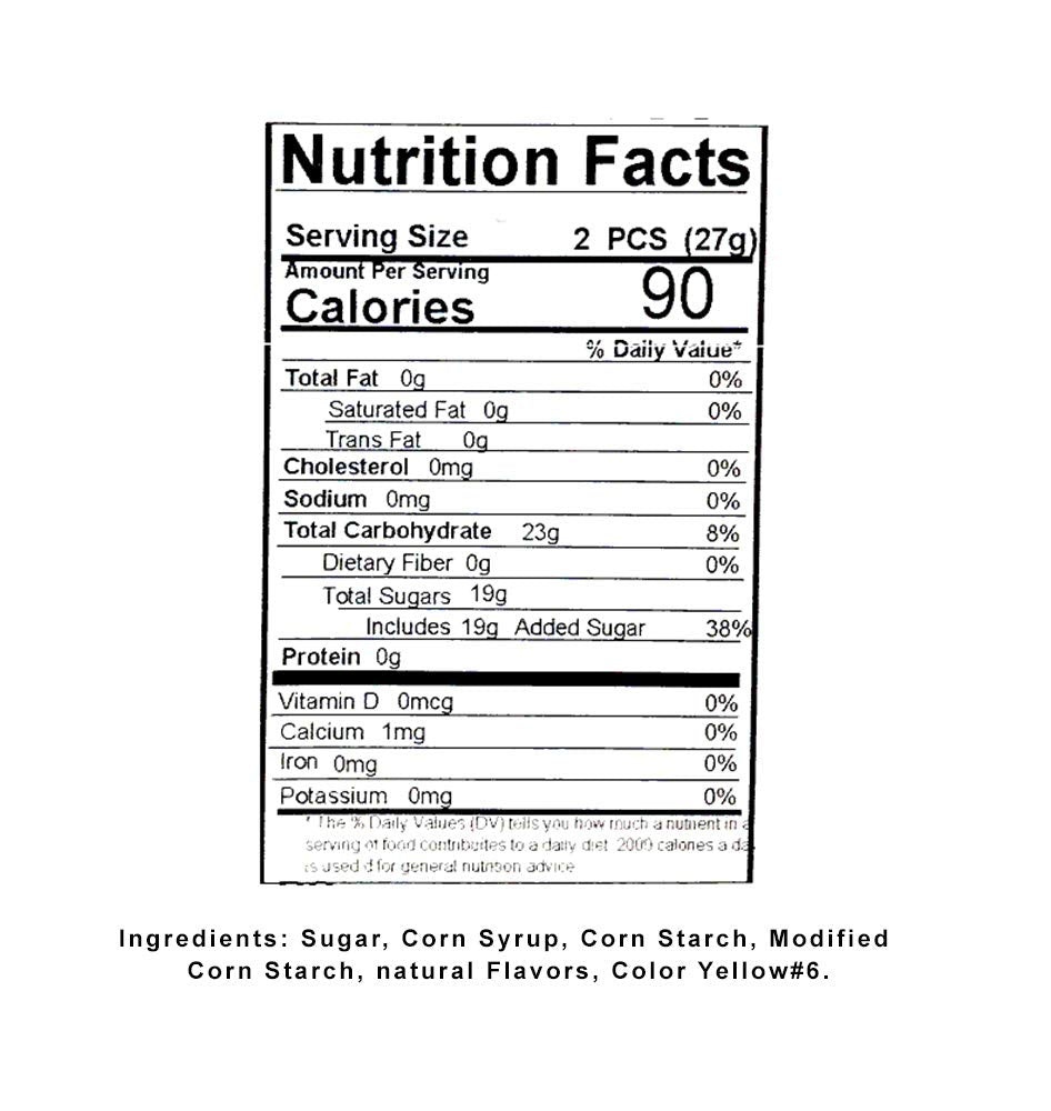 Sweetgourmet Orange Fruit Slices, Sugar Coated Jelly Candy, 1-Pound Bulk Bag, Naturally Flavored, Gluten-Free