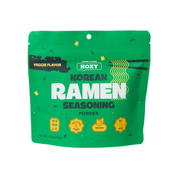 HOXY Journey of Korea ''Korean Ramen Seasoning'' | Gluten Free, Vegan, No-MSG | Premium Finest Ramen Seasoning Powder | 5.3oz (V
