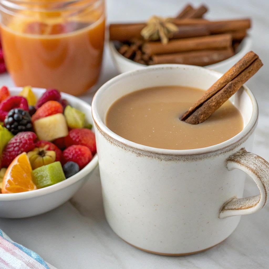 kiid Coffee - Caffeine-Free Organic Coffee for Kids - 12 Servings, 12 Vitamins & Minerals, Gluten-Free, Caramel Flavor