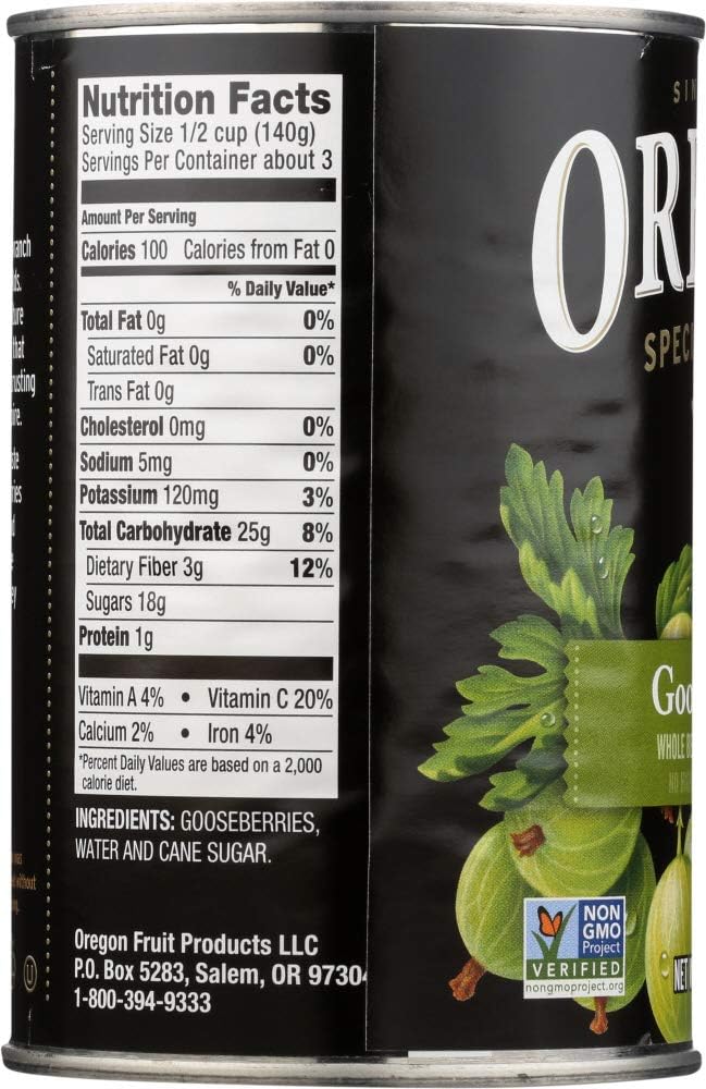 Oregon, Gooseberry, 15 Oz (Pack Of 8)