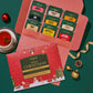 VAHDAM  Merry Christmas Tea Gift Set (9 Individually Wrapped Tea Bags) Limited Edition -Gluten Free  Non GMO | Christmas 2025 Gift Ideas | Christmas Gifts For Women 2025 & Christmas Gifts For Men 2025