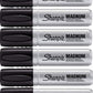 Sharpie Magnum Permanent Marker, Black, 6 Pack
