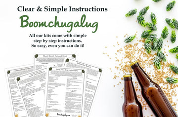 Boomchugalug Heady Popper Imperial IPA malt-inspired Making Extract Kit - Home Brewing Supplies