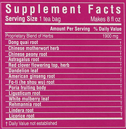 Triple Leaf Tea Sugar Balance, 20 Tea Bags, Pack of 6, Model 764225
