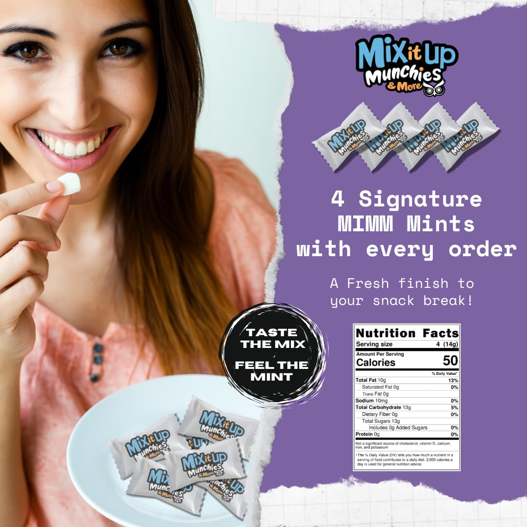 Alani Energy Drink Powder Variety Pack – 16 Stick Sampler, All 8 Flavors + 4 Mimm Mints | Preworkout Boost & Electrolytes Powder Packets | Bundled By Mix It Up Munchies | Healthy Gift Pack