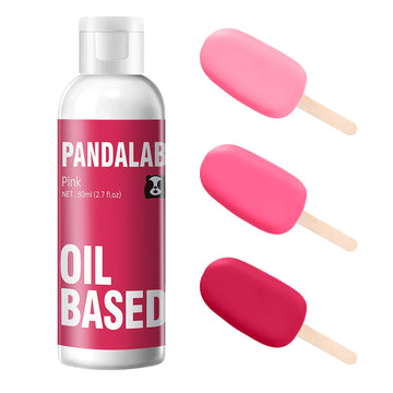 Pink Oil Based Food Coloring for Chocolate, Candy Melts, Donuts, Strawberries, Frosting, Cake, Professional Edible Dye for Bakin