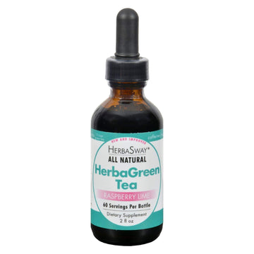 Herbasway Herbagreen Tea, Raspberry Lime, 2 Ounce