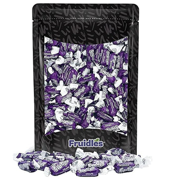 Fruidles Tootsie Roll Original Grape Twist Midgees, Peanut-Free, Gluten-Free, Kosher Certified, Individually Wrapped, Approx. 14