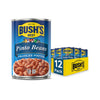 BUSH S BEST 16 oz Canned Pinto Beans, Source of Plant Based Protein and Fiber, Low Fat, Gluten Free, Great For Soups, Salads an