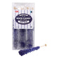 Espeez Extra Large Rock Candy Sticks - 12 Blueberry Lollipops - Individually Wrapped - Navy Blue