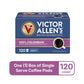 Victor Allens Coffee 100% Colombian Medium Roast Single Serve Pods, 120 Count, Brown