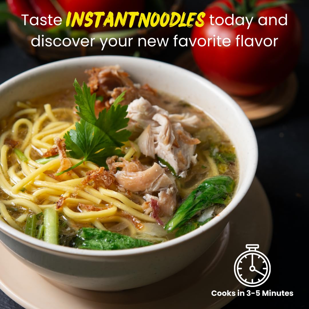 High Class Grass Ramen Noodle Variety Pack - 10 Instant Noodles (2 oz each) from MAMA, Indomie, Lucky Me & More
