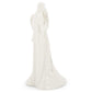 Roman Wedding Anniversary Cake Topper, 8.5-Inch Porcelain, Model 13226, White