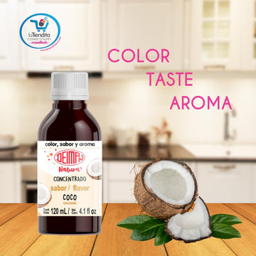 Deiman Natura Artificial Food Flavoring Coconut Concentrate (4 Fl Oz)