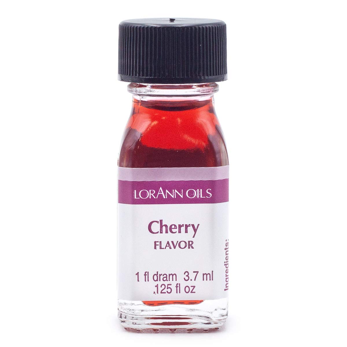 Lorann Cherry Ss Flavor, 1 Dram Bottle (.0125 Fl Oz - 3.7Ml - 1 Teaspoon)