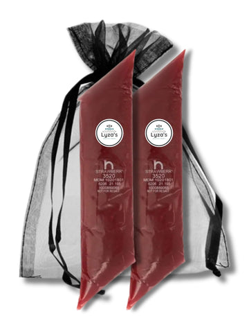 Pie & Pastry Filling - 2 LB Bags - Gift Pack of 2 By Lyza's Sweets & Treats (Strawberry)