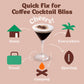 Craftmix Espresso Martini Cocktail & Mocktail Drink Mixer, Skinny Mixes - Water Flavoring Packets - Made With Real Coffee Beans - Vegan, Low-Carb, Low-Sugar, Non-Gmo, Dairy Free, Gluten Free, 24 Pack