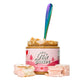 Rainbow Nut Butter, Be My Valentine Peanut Butter, Spread, Treat, Snack, Dessert, High Protein Flavored Nut Butter, (16 Oz Jar).
