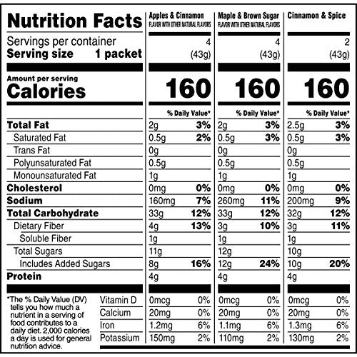 Quaker, Instant Oatmeal, Variety Pack, 10 Ct