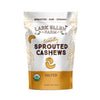 Lark Ellen Farm Sprouted Organic Certifed Cashews Unsalted - 10 oz Bag, Non GMO, Keto Snacks, Paleo, Gluten Free, Vegan, Organic