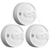 X-Sense Smoke Detector, Wireless Interconnected Smoke Alarm With 10-Year Battery Life, Wireless Smoke Detector, Sd20-W, Pack Of 
