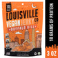 Louisville Vegan Jerky Buffalo Hot Wing, Vegetarian Jerky, 21g Non-GMO Soy Protein, Gluten-Free, 3 oz (Pack of 5)