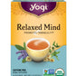 Yogi Relaxed Mind Tea - 16 Tea Bags
