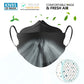 KIMARS KN95 Face Masks, 100 Pack, Disposable Black Masks, Breathable Comfort for Adults