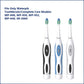 Waterpik Compact Brush Heads, Replacement Tooth Brush Heads For Former Sensonic/Complete Care Models, Srsb-3W, 3 Count