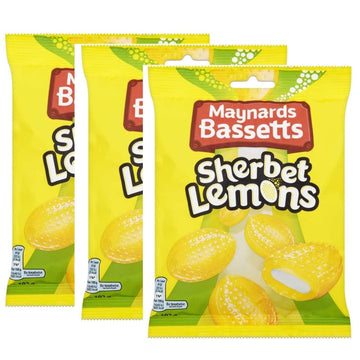Bassetts Sherbert Lemons 192G (3 Pack)