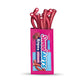 Cherry Punch Candy Ropes - Soft & Chewy Bulk 1 Lb Pack (Approx. 30 Pieces), Individually Wrapped Treats For Valentines Day, Part