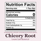Organic Positively Botanicals Company, Chicory Root,Herbal Tea Loose Leaf Botanical, 4 Ounce
