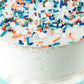 Blue And Orange Sprinkles For Cake, Cookie, Cupcake Decorating, And Baking - Blippi Birthday Cake Topper Decorations In Blue Ora