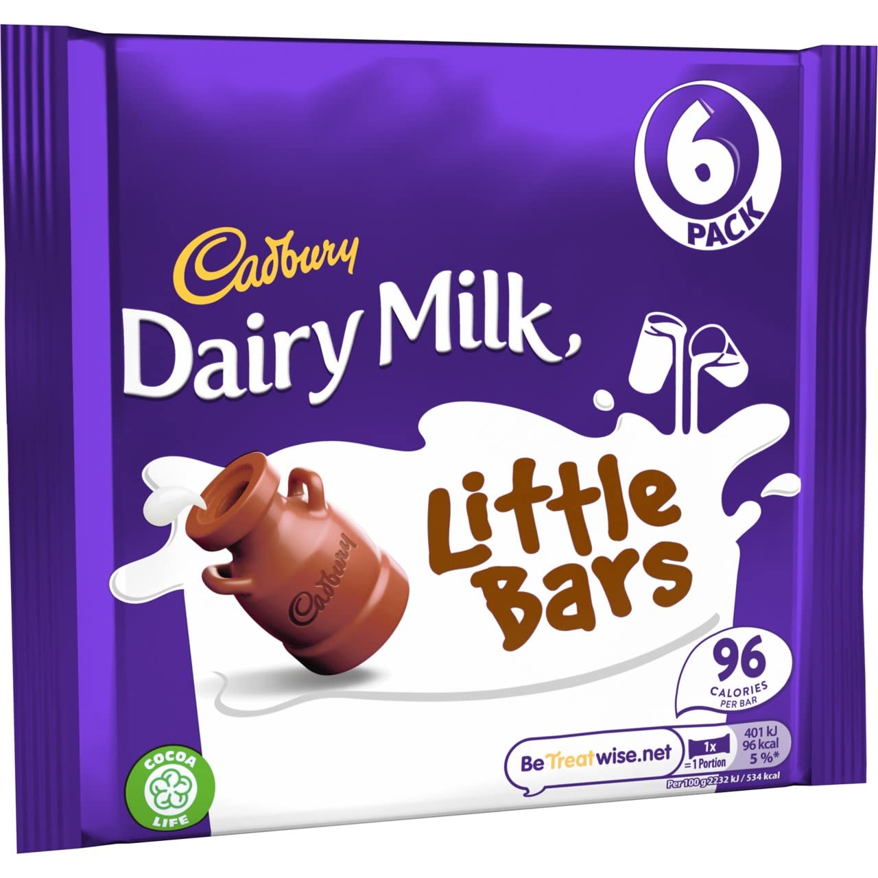 Cadbury Dairy Milk For Kids Original Chocolate Bars, 108G, Imported From The Uk