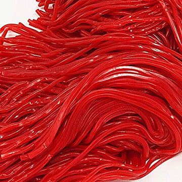 Gustaf'S Strawberry Red Licorice Laces Candy, Bulk Pack 2 Pounds