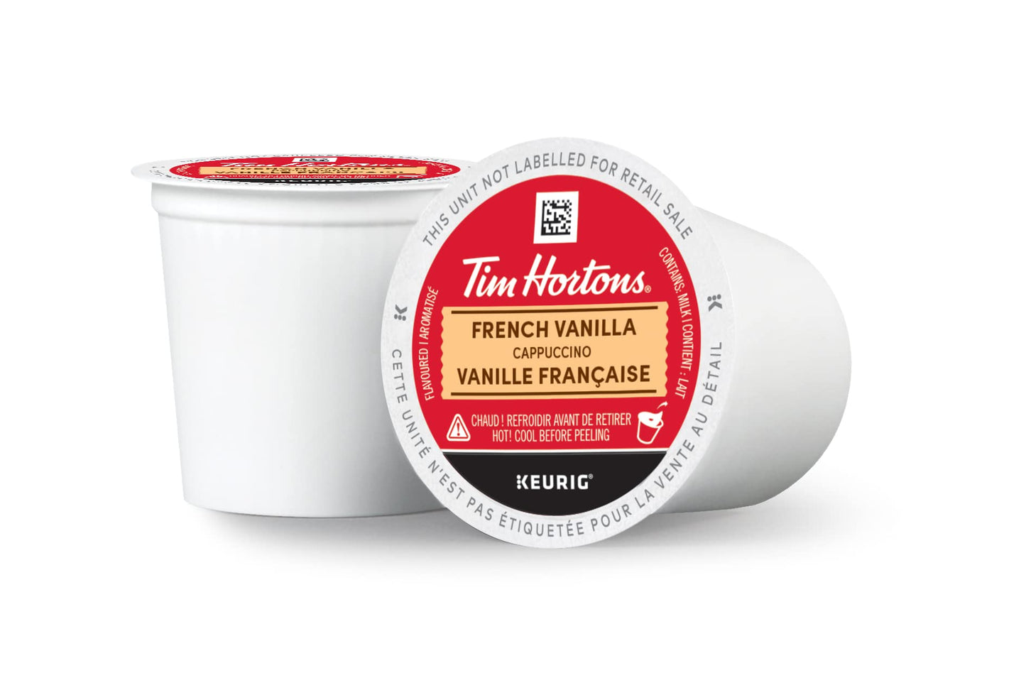 Tim Hortons French Vanilla Cappuccino K-Cup Pods, 60 Count, Single Serve