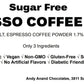 Andy Anand 130 Pc Sugar Free Espresso Coffee Candy, Made With Real Coffee, Only 3 Ingredients, Sweetened With Natural Stevia, Ma
