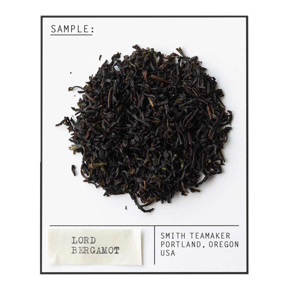 Smith Teamaker | Lord Bergamot No. 55 | Sugar-Free, Sustainably Grown, Caffeinated Full Leaf Earl Grey Black Tea With Italian Be