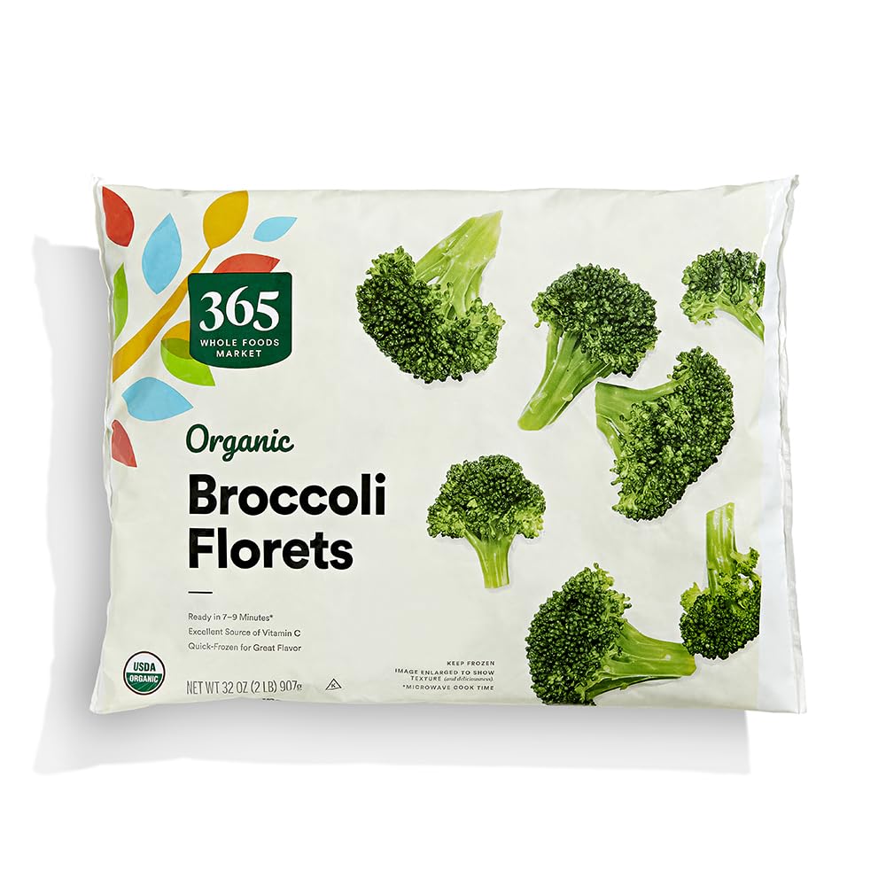 365 by Whole Foods Market, Organic Broccoli Florets, 32 Ounce