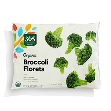 365 by Whole Foods Market, Organic Broccoli Florets, 32 Ounce