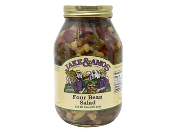 Jake & Amos Four Bean Salad 34 Oz. (2 Jars)