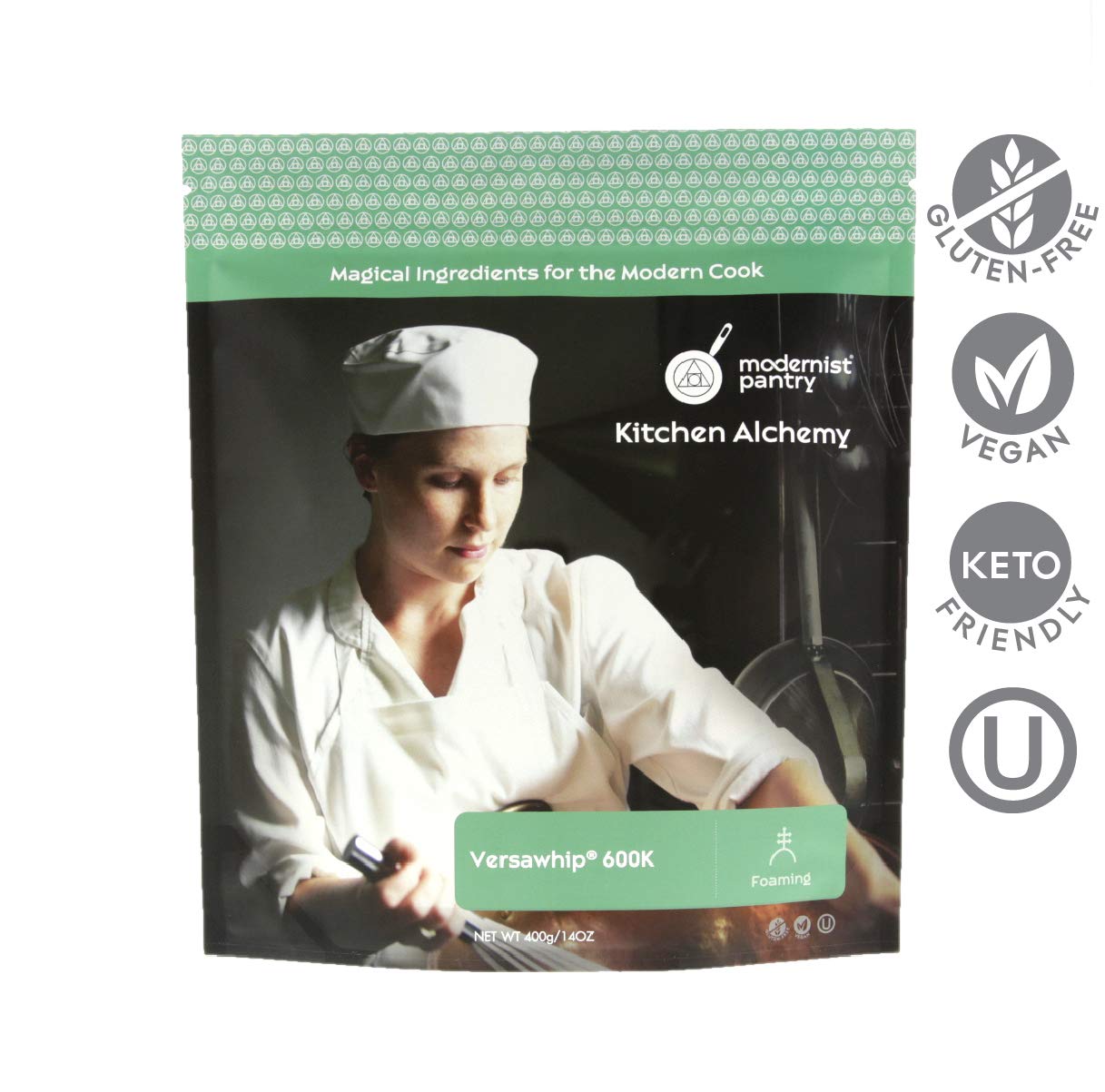 Pure VersaWhip 600K Vegan OU Kosher Certified - 400g/14oz