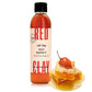 Red Clay Hot Honey - Gluten Free - Paleo Spicy Honey - 100% Pure, Raw Wildflower Honey - Infused Honey With Habanero Peppers - Sweet With A Kick Of Heat - Great For Spicy Pizza Topping & More - 9 Oz