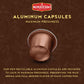 Roastesso Aluminum Espresso compact pieces, Natural Chocolate Flavor, Medium Roast 7, 40 Count, Compatible with Nespresso Original Machines