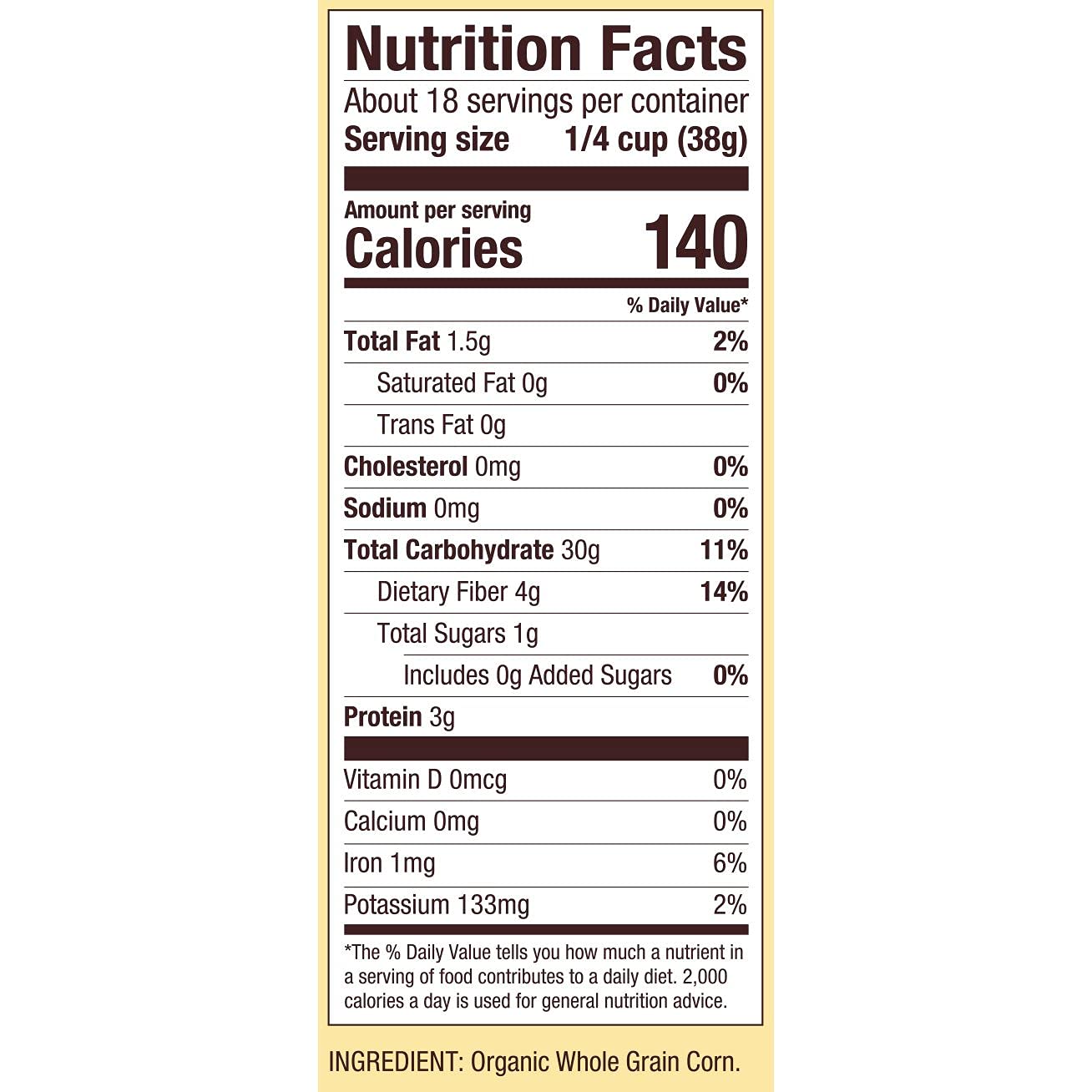 Bob'S Red Mill Organic Cornmeal Medium, 24 Oz, 2 Pk