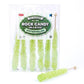 Espeez Extra Large Light Green Rock Candy Sticks - 6 Count, Individually Wrapped for Party Favors and Candy Buffets