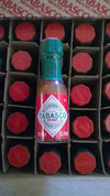 Tabasco Brand Miniature Hot Sauce Bottles - Case Of 144