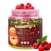 Gulluoglu Christmas Edition - Dubai Chocolate Pistachio Peanut Spread In Festive Holiday Jar | Limited Seasonal Gourmet Halal Dessert (Raspberry 7 Oz (200G))