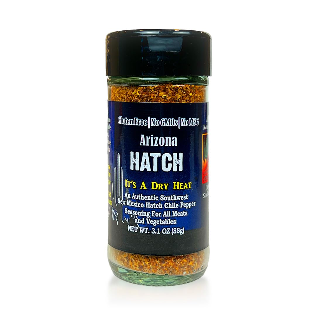 Anthony Spices Arizona Hatch Chile Pepper Seasoning - Glass Shaker Bottle