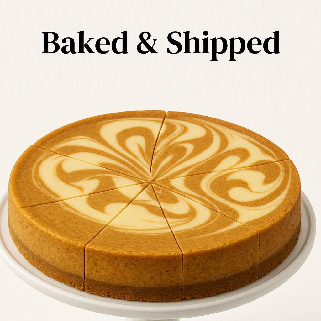 Andy Anand Sugar-Free Pumpkin Spiced Cheesecake 9'' | Diabetic-Friendly, Fresh California Cream Cheese, Natural Ingredients | Lu